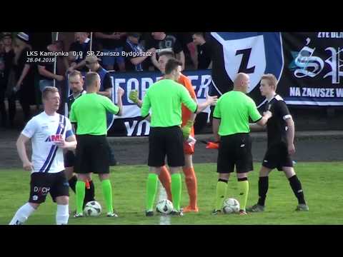 Kamionka Kamień Krajeński - Zawisza Bydgoszcz (0:1), 28.04.2018 r.