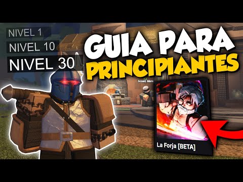 GUIA para PRINCIPIANTES de THE FORGE ROBLOX
