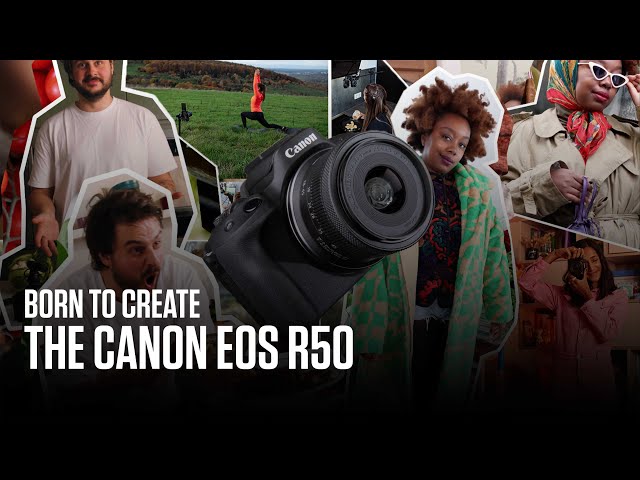 Canon EOS R50 24.2MP WiFi Nero + Kit per Videoblogger video