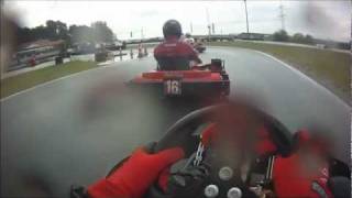 preview picture of video 'Spreewaldring Kart Center - Wet Race 18.09.2011'