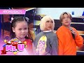 Mini Miss U Charley shows very cute acting with Vice and MC | It's Showtime Mini Miss U
