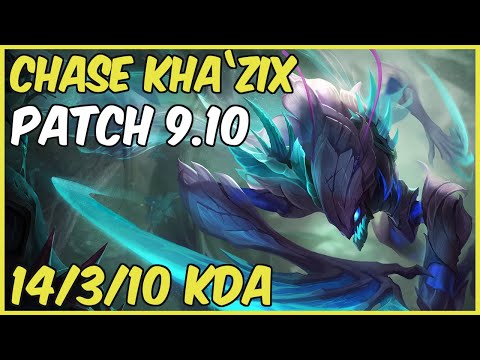 CHASESHACO DOMINATES  HIGH ELO WITH KHA'ZIX |vs  Nidalee Jungle Patch 9.10 NA Challenger Ranked