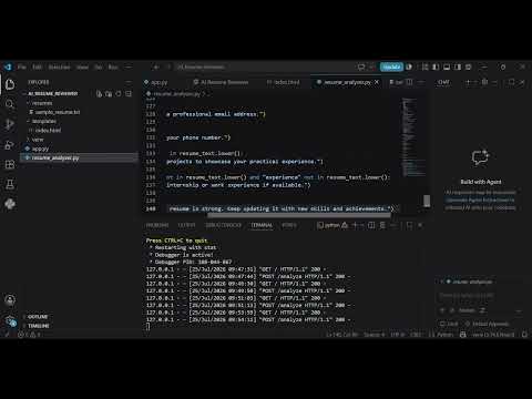 Task Demo - DAS003088 - Resume Reviewer