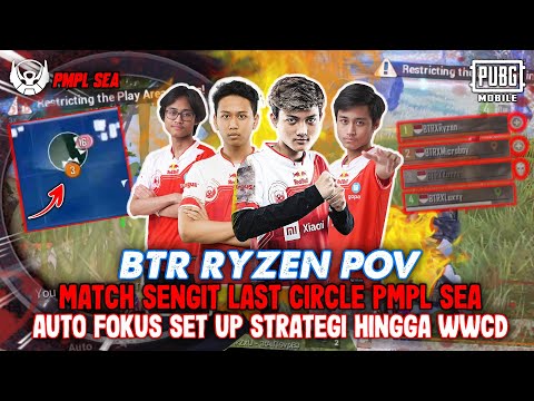 PMPL SEA !!! MATCH SENGIT ZONA PMPL SEA, BTR RA TETAP AMANKAN KEMENANGAN !!!