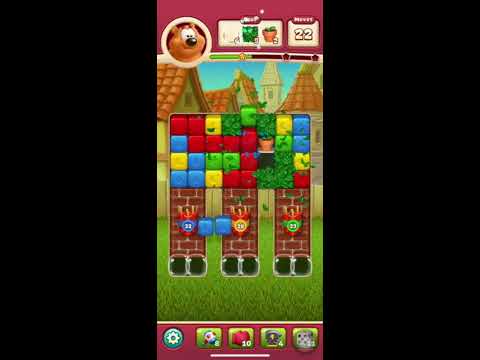 Toon Blast Level 2586 NO BOOSTERS - **Newest** 🐻⚔️🏆