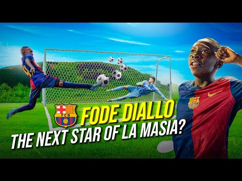 12 Years-Old Fode Diallo | FC Barcelona | Highlights 23/24 | The Goal Machine