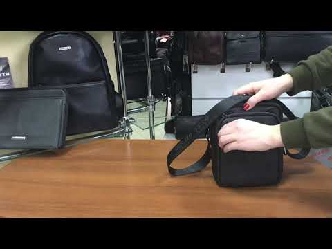 Барсетка  из натуральной кожи de esse LC47539X-50 Черная