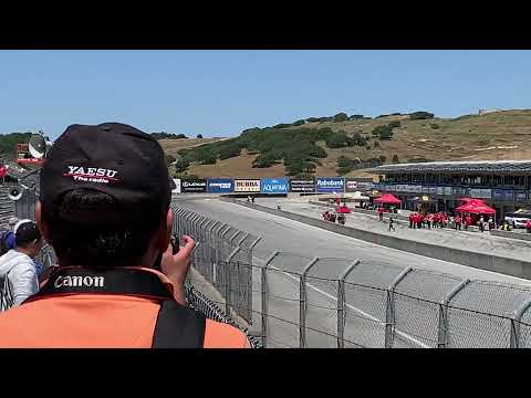 Ferrari F1 car high speed pass Laguna Seca 2019