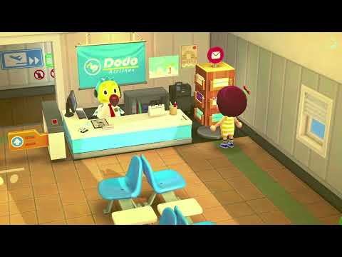 Ollie's Animal Crossing Adventure - sending pumpkins with the Dodos