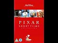 Opening To Pixar Short Films Collection Volume 1 UK DVD 2008