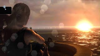 The Final Image in Tomb Raider before credits