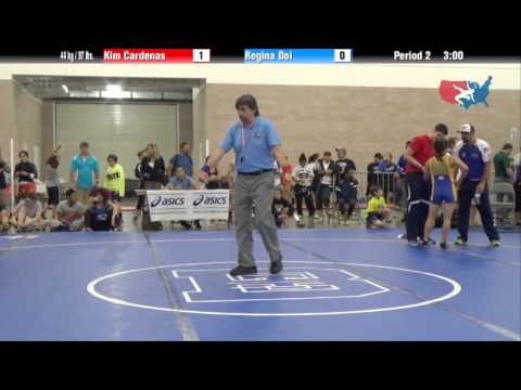 FILA Junior 44 kg / 97 lbs. - Kim Cardenas vs. Regina Doi