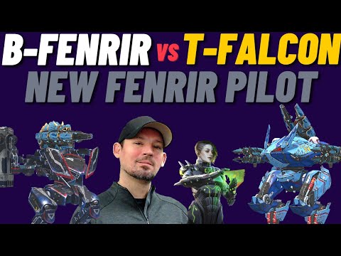 War Robots: B-Fenrir VS T-Falcon,  New Fenrir pilot Bernadette Wolff, WR Gameplay