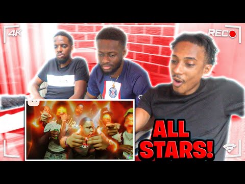 JSTAR BALLA - ALL STARS FT. BLOODIE, DEEPLAY4KEEPS, ROSCOE G, DD OSAMA, DUDEYLO | REACTION!