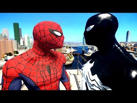 Spiderman VS Black Spider-man