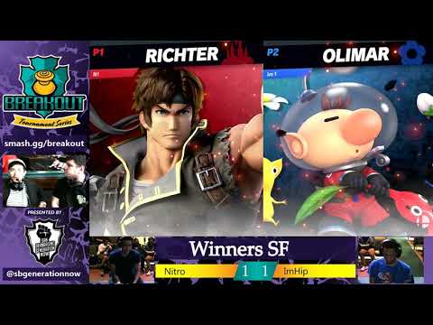 BREAKOUT Spring 2019 SSBU [Top 8 WSF] ImHip (olimar) vs Nitro (richter)