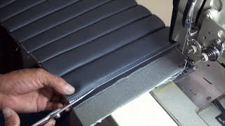 UPHOLSTERY BASICS- Blind-Stitches Foamed Channels-TUTORIAL