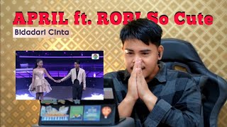 Download lagu Sungguh Romantis ROBI ft. APRIL Menyanyikan Lagu Bidadari Cintaku mp3