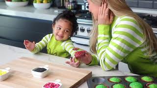 Download the video "Kylie Jenner: Grinch Cupcakes with Stormi"