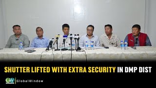 SHUTTER LIFTED WITH EXTRA SECURITY IN DMP DIST