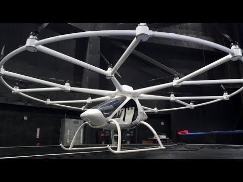 Volocopter's Flying Taxi Takes First Flight!