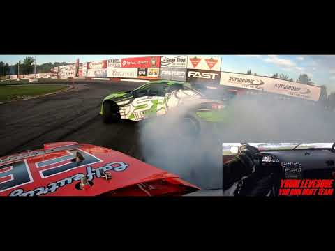 Team PLAGUE BIRDS : Youri Levesque chasing Carl Harvey - DMCC drift -Autodrome St-Eustache (2019)