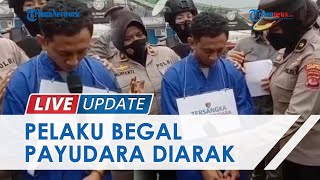 Jadi Tontonan Warga, Begal Payudara Hanya Bisa Tertunduk Malu saat Diarak Keliling Alun-alun Bogor