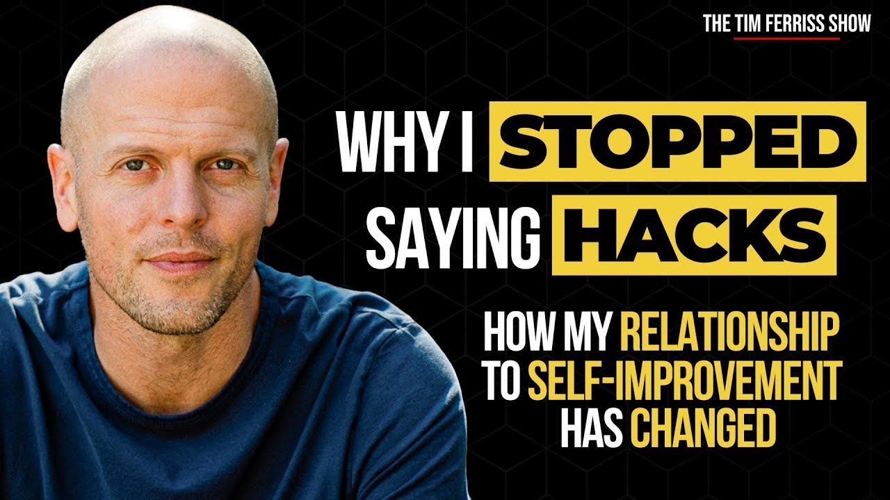 Tim Ferriss on Self-Improvement vs. Picking on Yourself | The Tim Ferriss Show