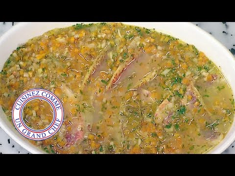 Rougets Marinés au vin blanc