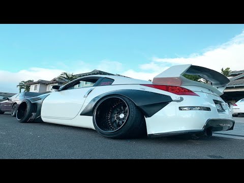 Installing Rear Rocket Bunny Fenders on my 350z