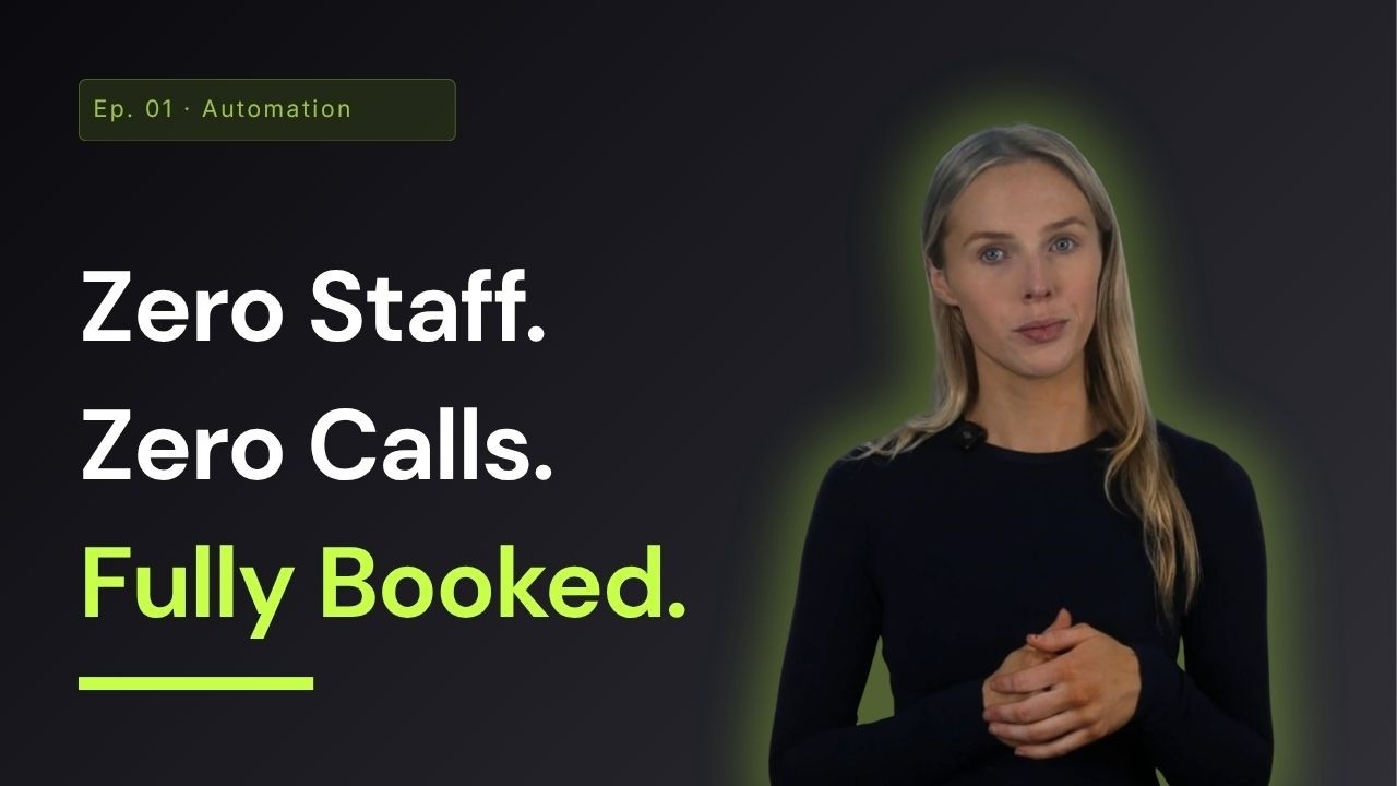 How We Automated Medspa Patient Booking (Zero Staff, 90% Booking Rate)