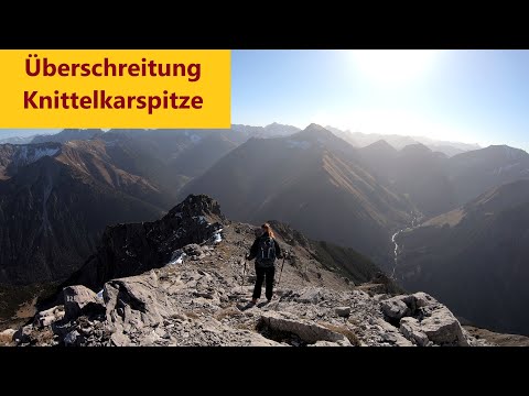 Überschreitung Knittelkarspitze | Einsame Wanderung auf den höchsten Gipfel der Liegfeistgruppe