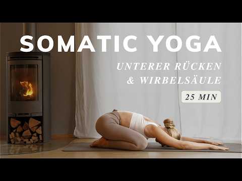 Somatisches Yin Yoga | unterer Rücken & Wirbelsäule | „Freeze“ Reaktion auf Stress auflösen