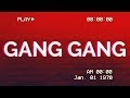 Travis Scott GANG GANG Lyrics Ft Sheck Wes