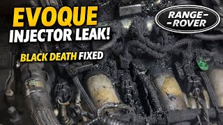 Range Rover Evoque Injector Leak Fix (2.0 Diesel) | Replace Injector Seals & Stop Black Death.