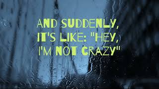 AJR - Wow I&#39;m Not Crazy (Lyrics)