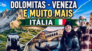 ROAD TRIP DOS SONHOS PELA ITÁLIA DE LAND ROVER DEFENDER 110 | Veneza, Dolomitas, Verona Ep.45