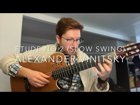 Etude No 2 (Slow Swing) | Alexander Vinitsky | Classical-Jazz
