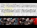 My Chemical Romance Skylines And Turnstiles Guitar Cover With TAB