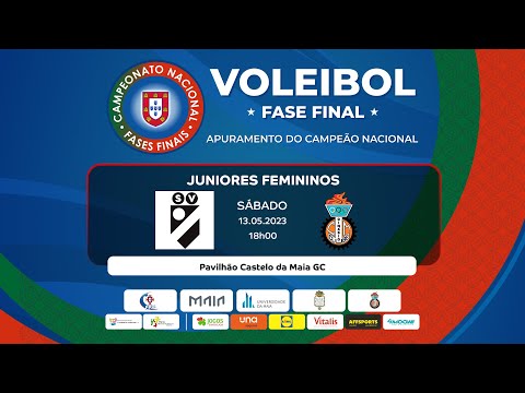 AD SINTRAVOLEI x CASTÊLO DA MAIA GC - FASE FINAL JUNIORES FEMININOS 2023