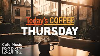 Today's COFFEE THURSDAY: September Courtyard Cafe Jazz ☕ Soft Jazz for Work | Cafe Music LIVE thumbnail