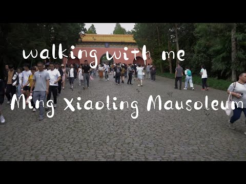 Visit Nanjing Ming Xiaoling Mausoleum  on National Day/4K HDR