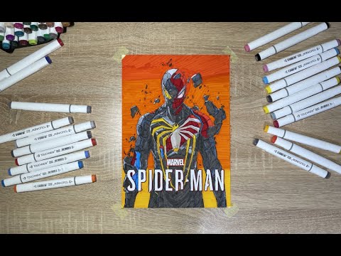 how to draw spider man no way home  coloring