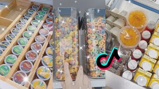 kitchen refill and restock organizing tiktok compilation 🍊🍋🍍