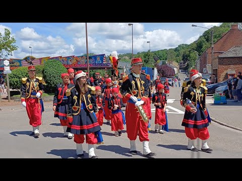 COUR-SUR-HEURE 🇧🇪 Procession et marche folklorique Saint-Jean-Baptiste 2024 (1)