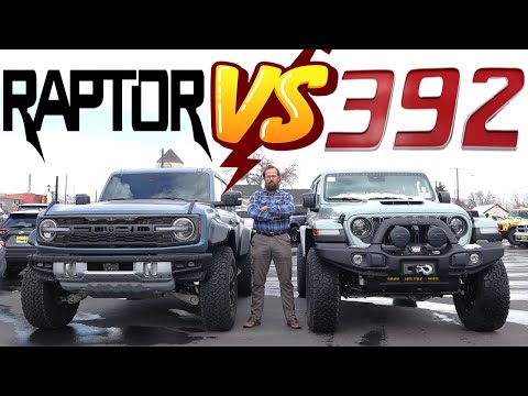 2024 Ford Bronco Raptor vs 2024 Jeep Wrangler 392: Which $100,000 SUV Is Best?