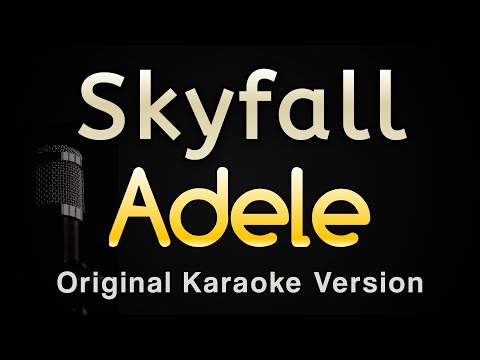 Skyfall - Adele (Karaoke Songs With Lyrics - Original Key)