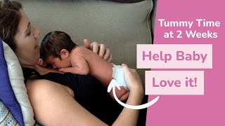Tummy Time by Age | What to Look for at 2 Weeks