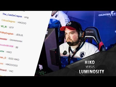 Twitch Reactions - hiko 1v4 vs Luminosity MLG Columbus [w/chat]