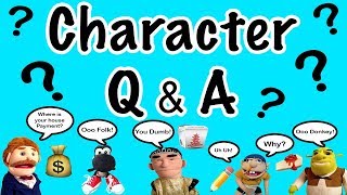 CHARACTER Q&amp;A!!! (Jeffy, Goodman, Shrek, Black Yoshi, Jackie Chu)